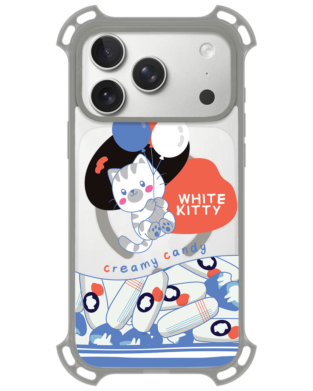 iPhone Rearguard UltimateZ - White KITTY