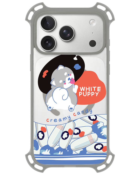 iPhone Rearguard UltimateZ - White puppy