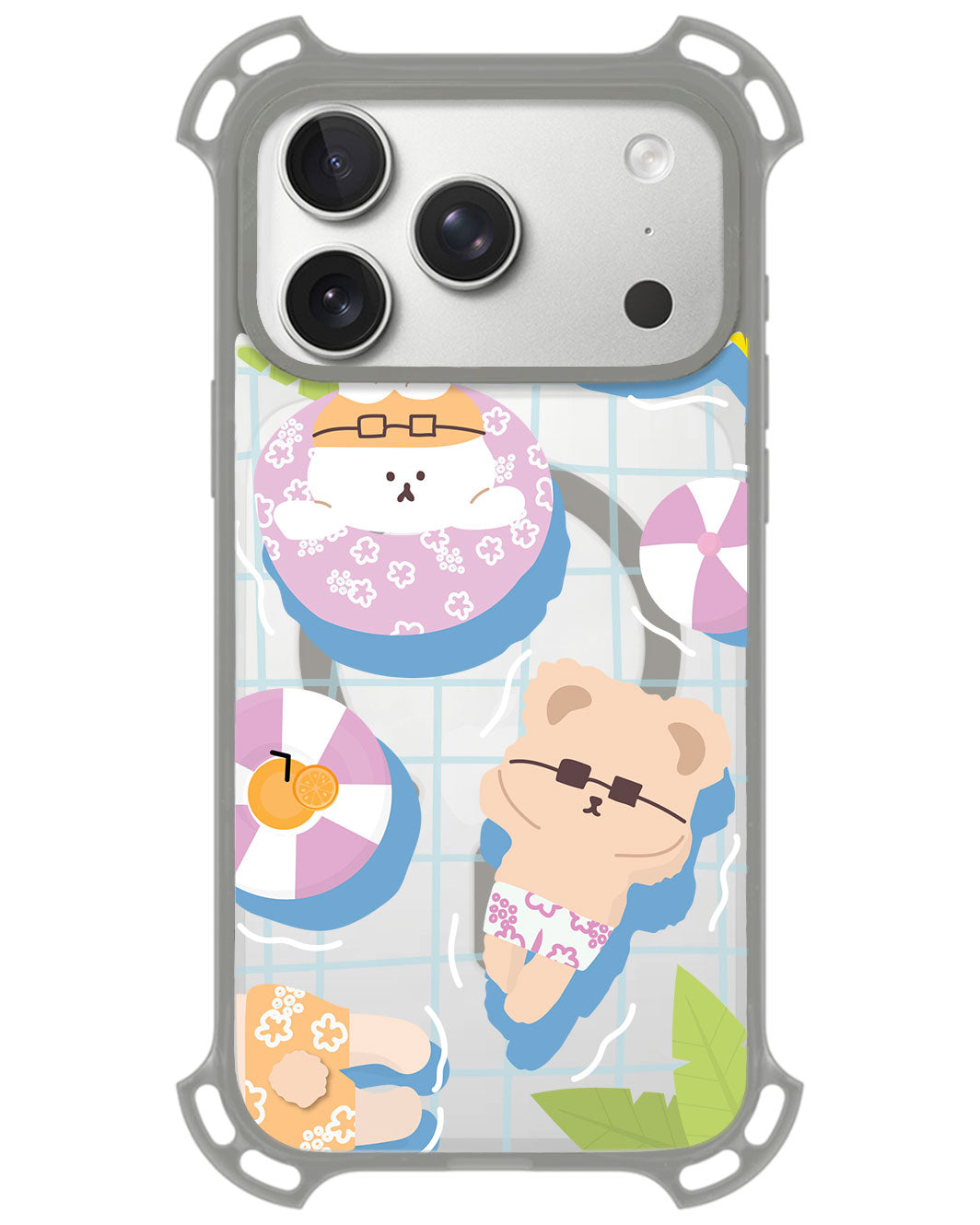 iPhone Rearguard UltimateZ - Pool Party Pink