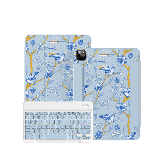ฝาพับคีย์บอร์ดไร้สายสำหรับ iPad / Android Tab - Lovebird 10.0