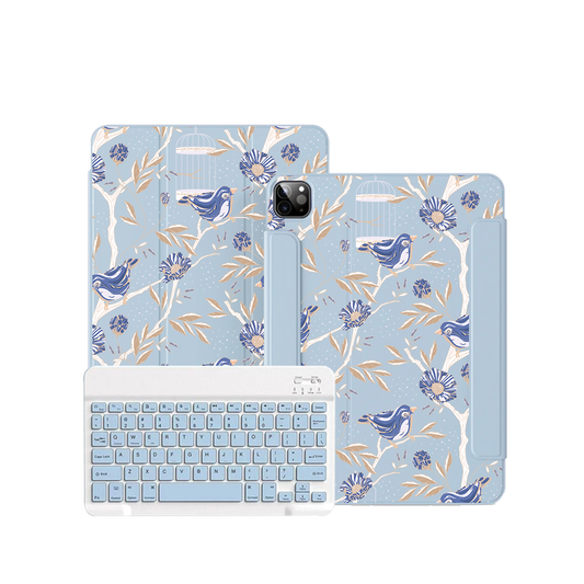 ฝาพับคีย์บอร์ดไร้สายสำหรับ iPad / Android Tab - Lovebird 12.0