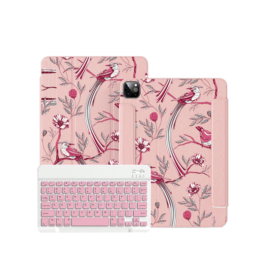 ฝาพับคีย์บอร์ดไร้สายสำหรับ iPad / Android Tab - Lovebird 6.0