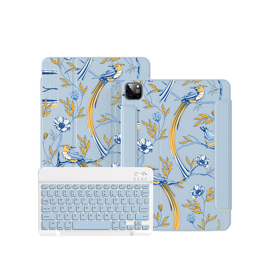 ฝาพับคีย์บอร์ดไร้สายสำหรับ iPad / Android Tab - Lovebird 7.0