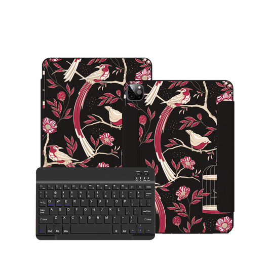 ฝาพับคีย์บอร์ดไร้สายสำหรับ iPad / Android Tab - Lovebird 8.0