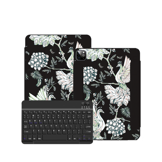 ฝาพับคีย์บอร์ดไร้สายสำหรับ iPad / Android - Peacock 4.0