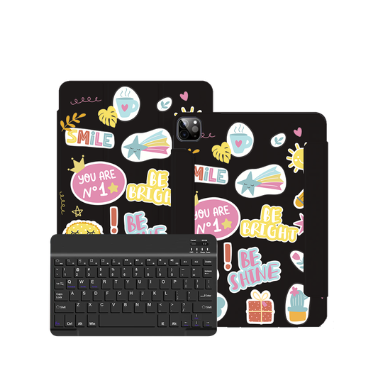 สติ๊กเกอร์ Self Love Pack 3.0 สำหรับ iPad / Android Tab Wireless Keyboard Flipcover