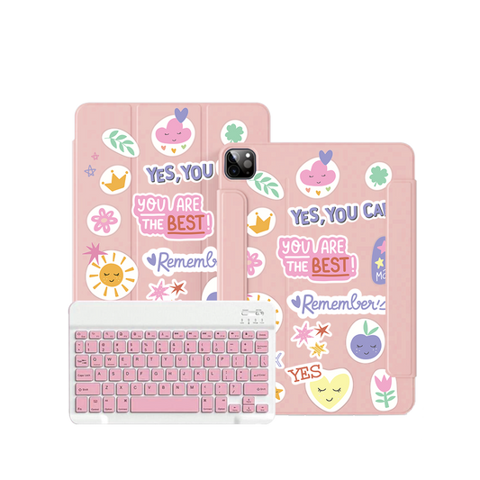 ฝาพับคีย์บอร์ดไร้สายสำหรับ iPad / Android Tab - คุณคือที่สุด 2.0
