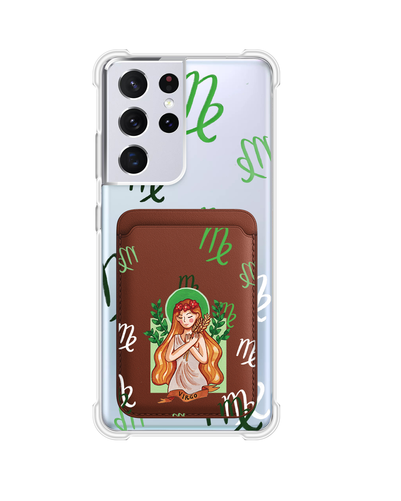 Android Magnetic Wallet Case - Virgo