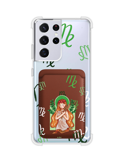 Android Magnetic Wallet Case - Virgo