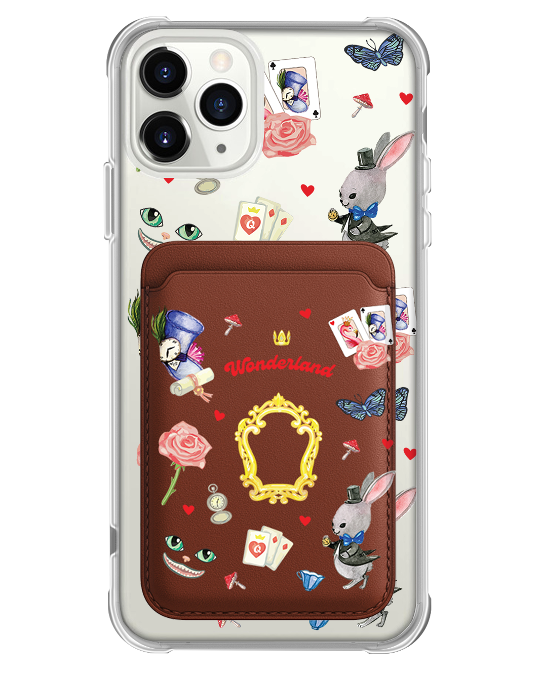 iPhone Magnetic Wallet Case - Wonderland