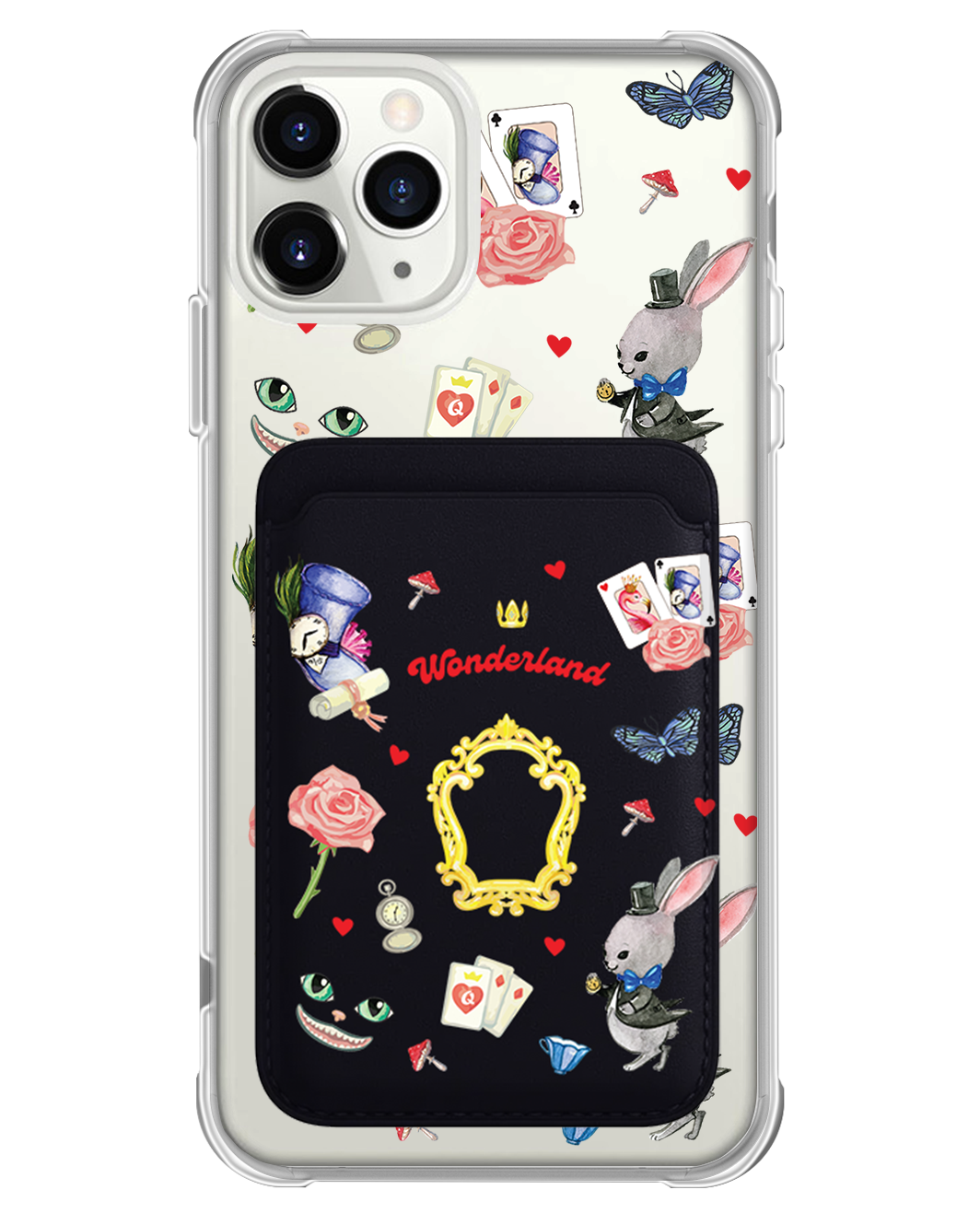 iPhone Magnetic Wallet Case - Wonderland