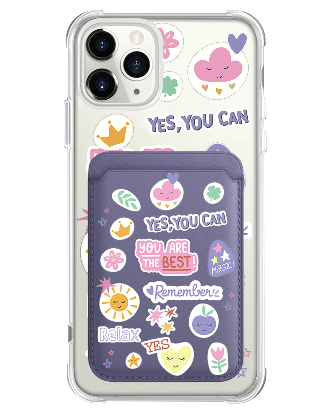 iPhone Magnetic Wallet Case - You Are The Best 2.0