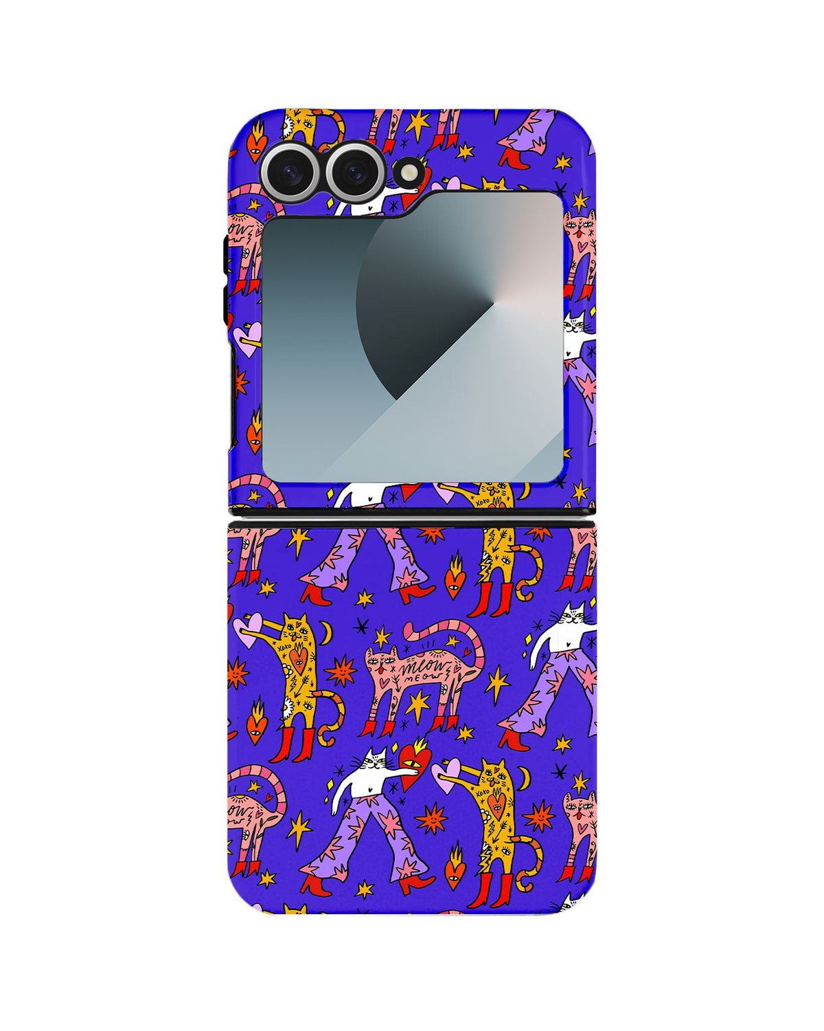 Android Flip Rearguard Defender - Violet Meow