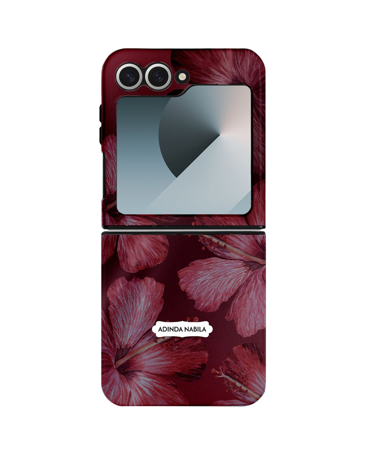 Android Flip Rearguard Defender - Goth Hibiscus