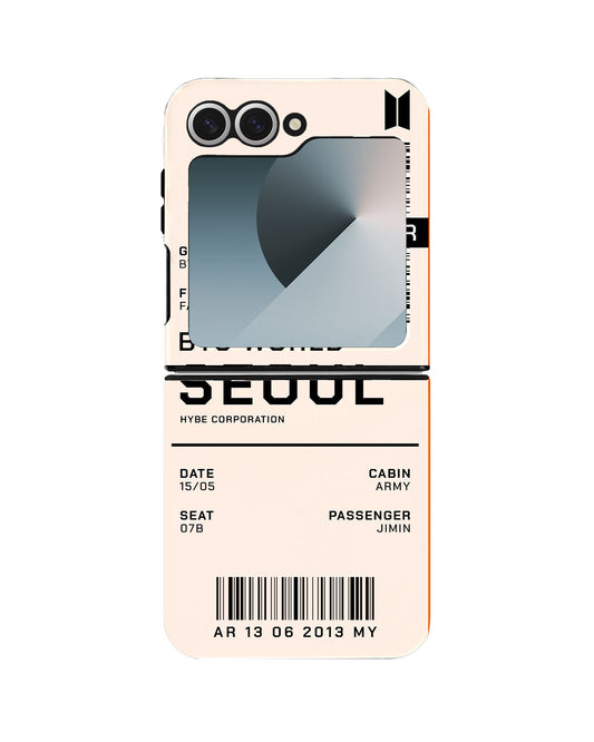 Android Flip Rearguard Defender - BTS World Ticket