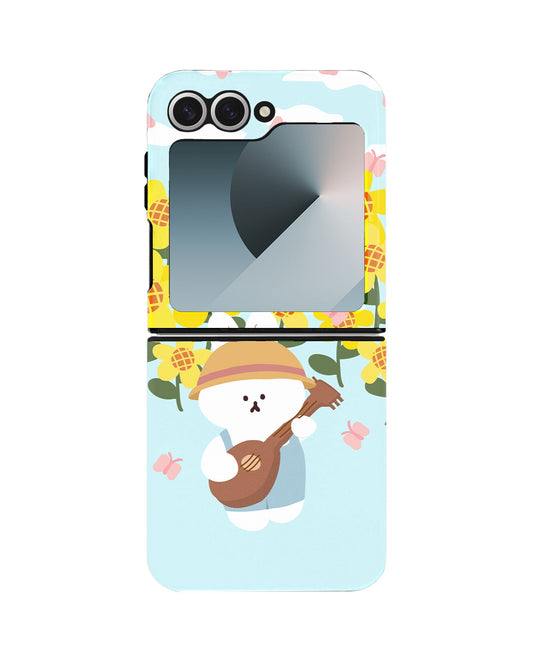 Android Flip Rearguard Defender - Bunny Ukulele