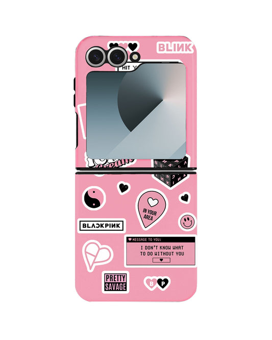 Android Flip Rearguard Defender - Blackpink Sticker Pack