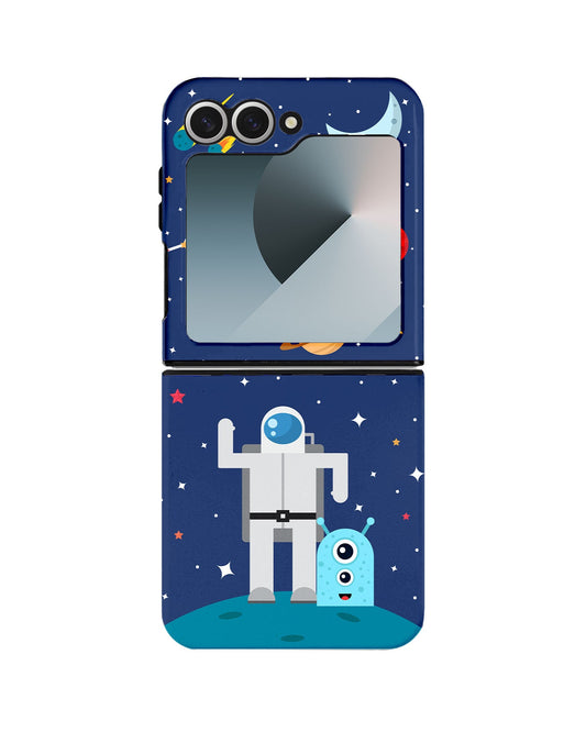 Android Flip Rearguard Defender - Blue Alien