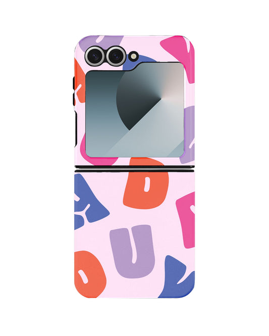 Android Flip Rearguard Defender - Chubby Monogram