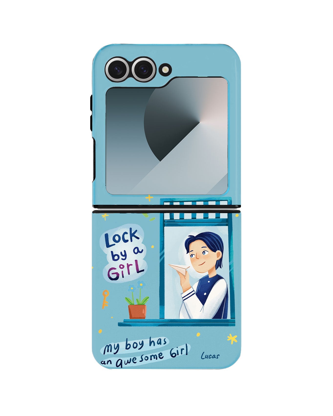 Android Flip Rearguard Defender - Crush Boy (Couple Case)