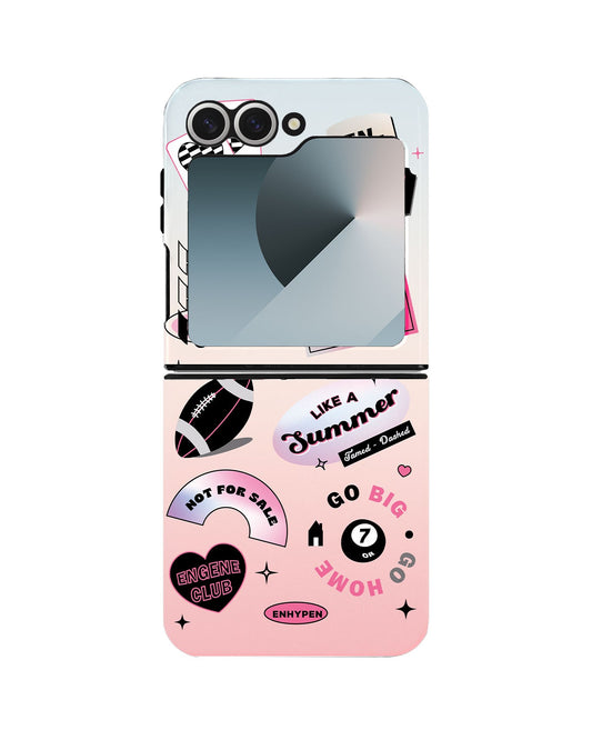 Android Flip Rearguard Defender - Enhypen Sticker Pack