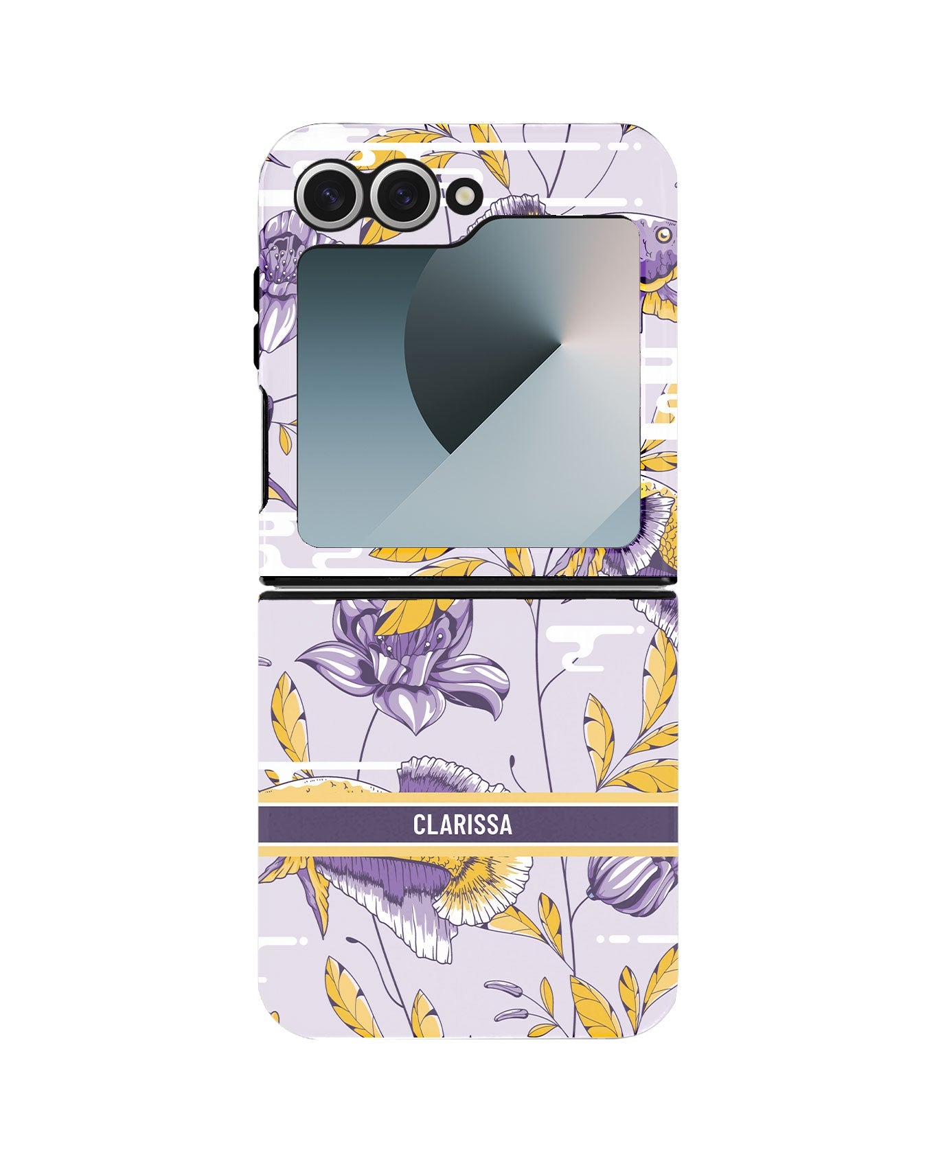 Android Flip Rearguard Defender - Fish & Floral 5.0