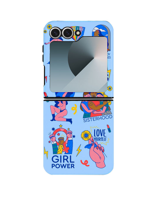 Android Flip Rearguard Defender - Girl Power 2.0
