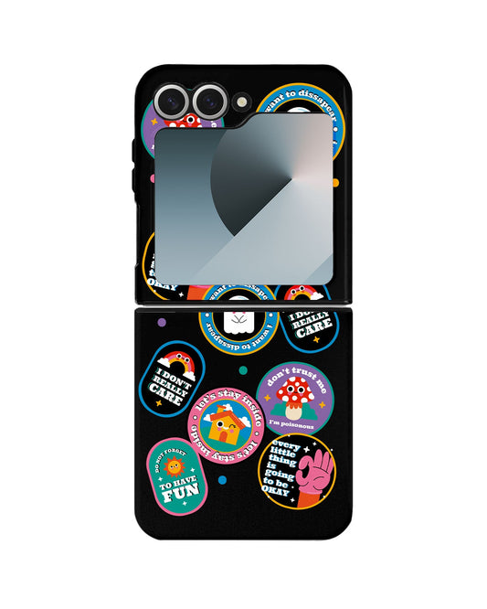 Android Flip Rearguard Defender - Monster Sticker Pack