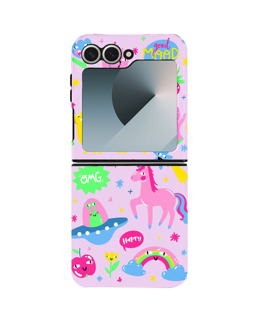 Android Flip Rearguard Defender - Monster Say Good Mood