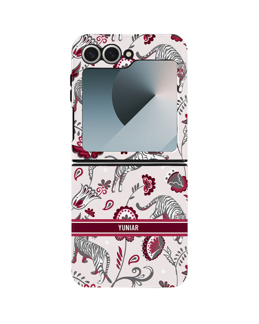 Android Flip Rearguard Defender - Tiger Floral 6.0