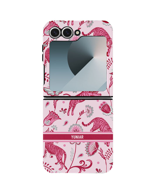 Android Flip Rearguard Defender - Tiger Floral 7.0