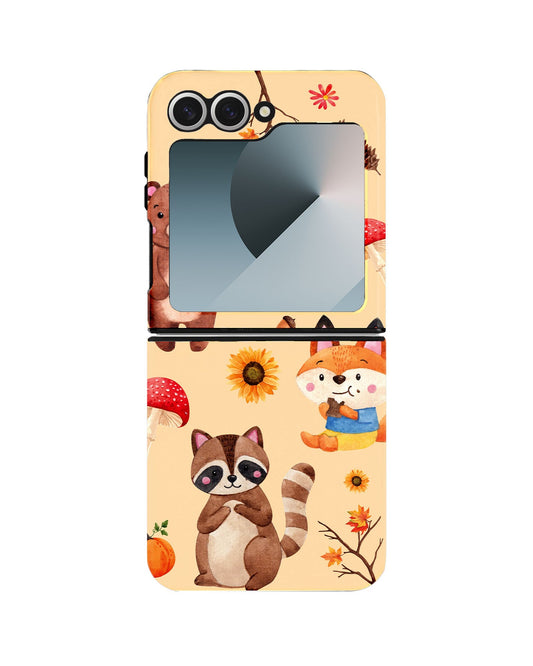 Android Flip Rearguard Defender - Autumn Animals