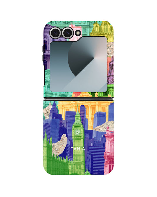 Android Flip Rearguard Defender - Colourful City