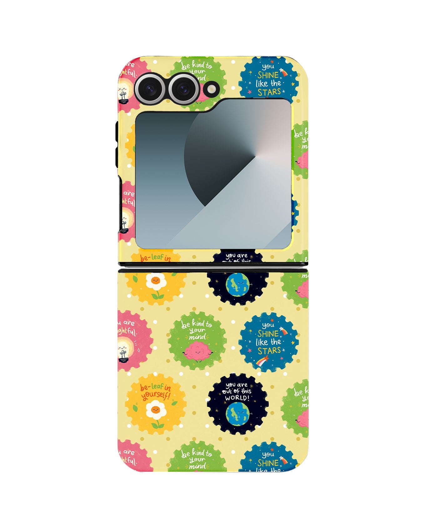 Android Flip Rearguard Defender - Self Reminder Stamps