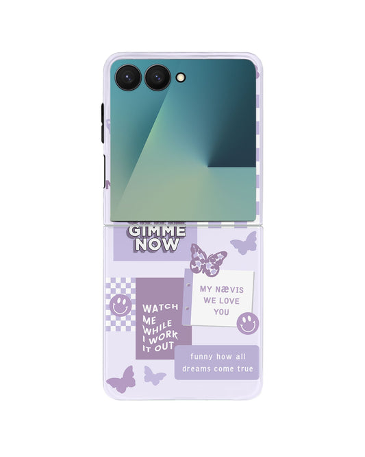 Android Flip Rearguard Defender - Aespa Song Lyric