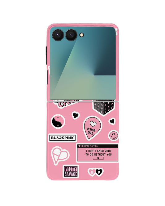 Android Flip Rearguard Defender - Blackpink Sticker Pack