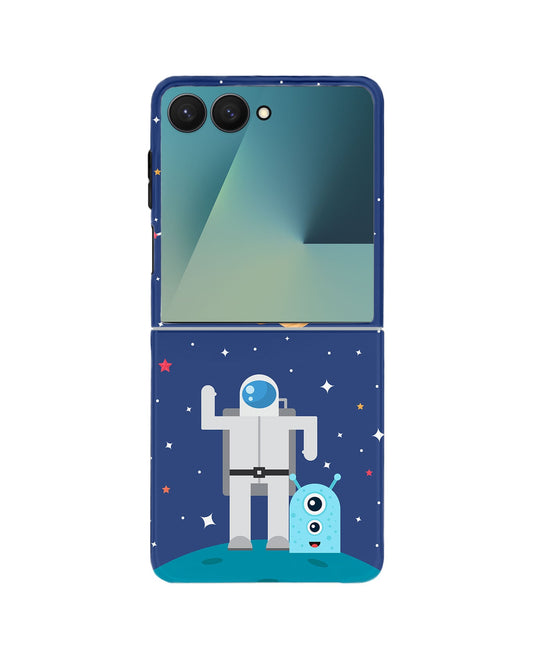 Android Flip Rearguard Defender - Blue Alien