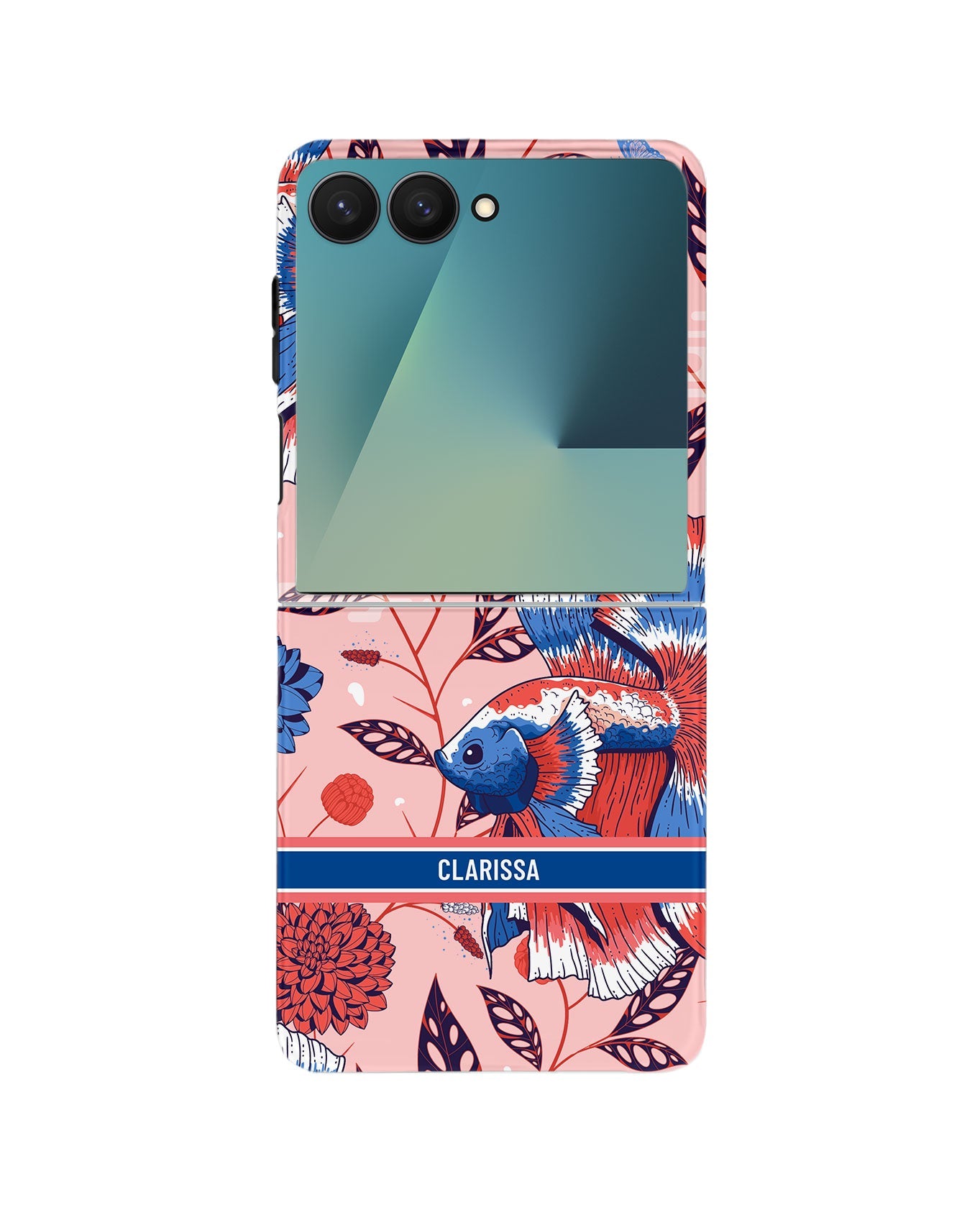 Android Flip Rearguard Defender - Fish & Floral 2.0