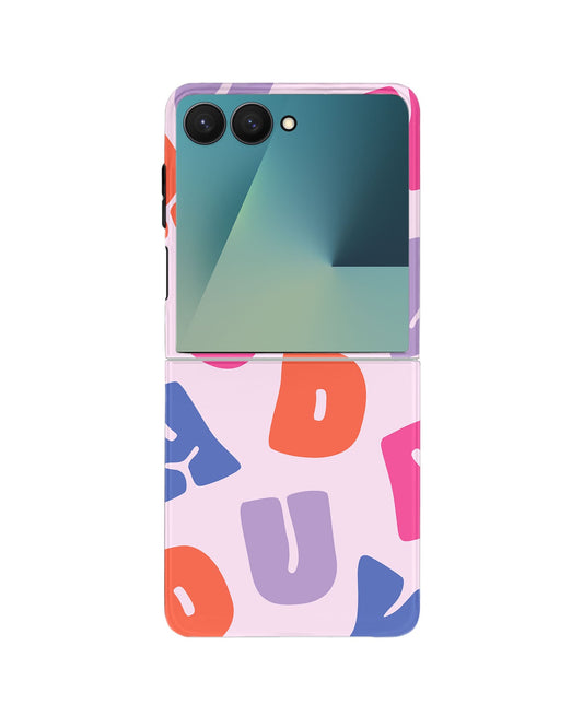 Android Flip Rearguard Defender - Chubby Monogram