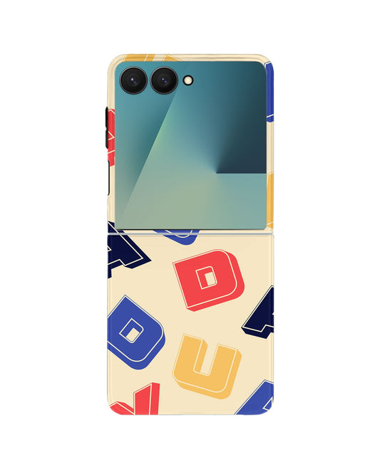 Android Flip Rearguard Defender - Cool Monogram