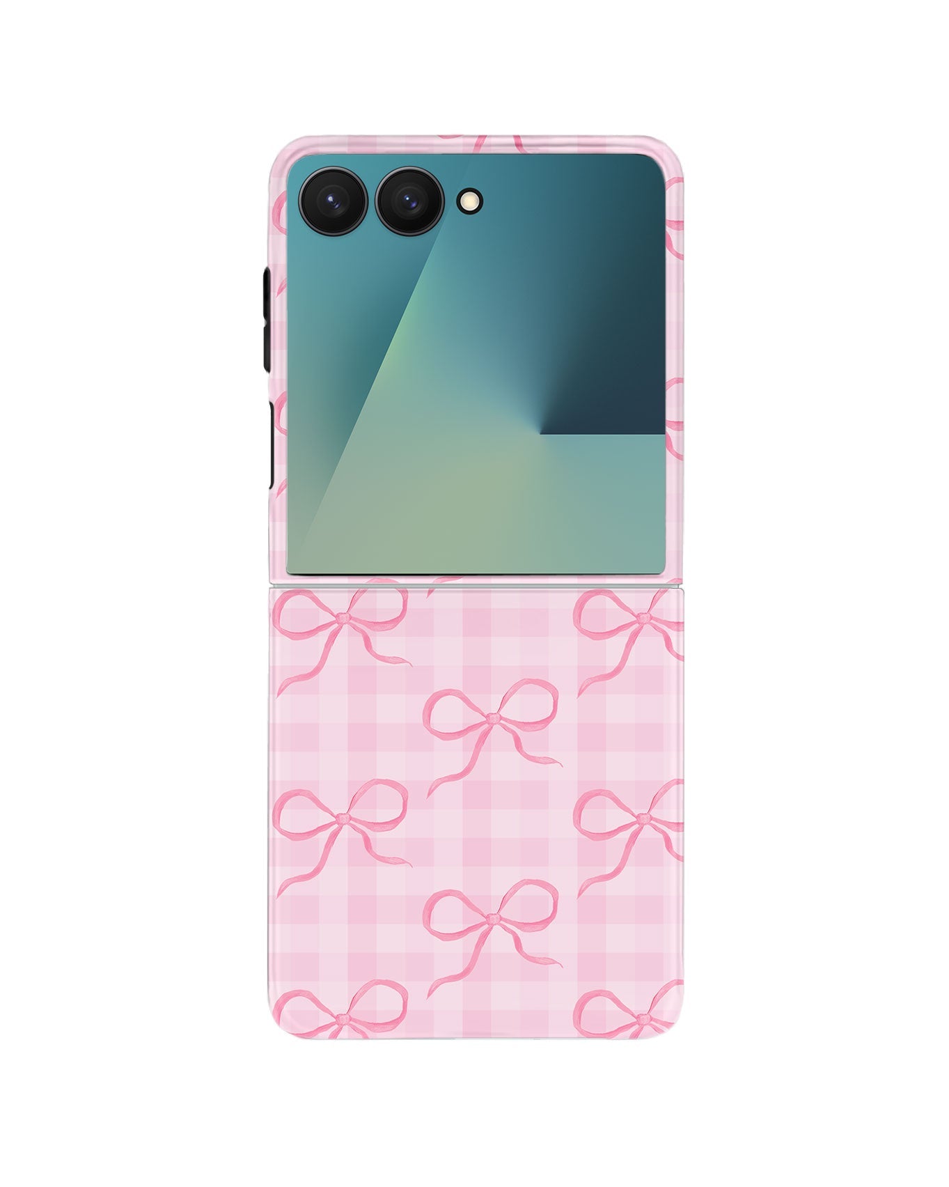 Android Flip Rearguard Defender - Coquette Pink Bow