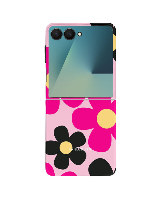 Android Flip Rearguard Defender - Daisy Hot Pink