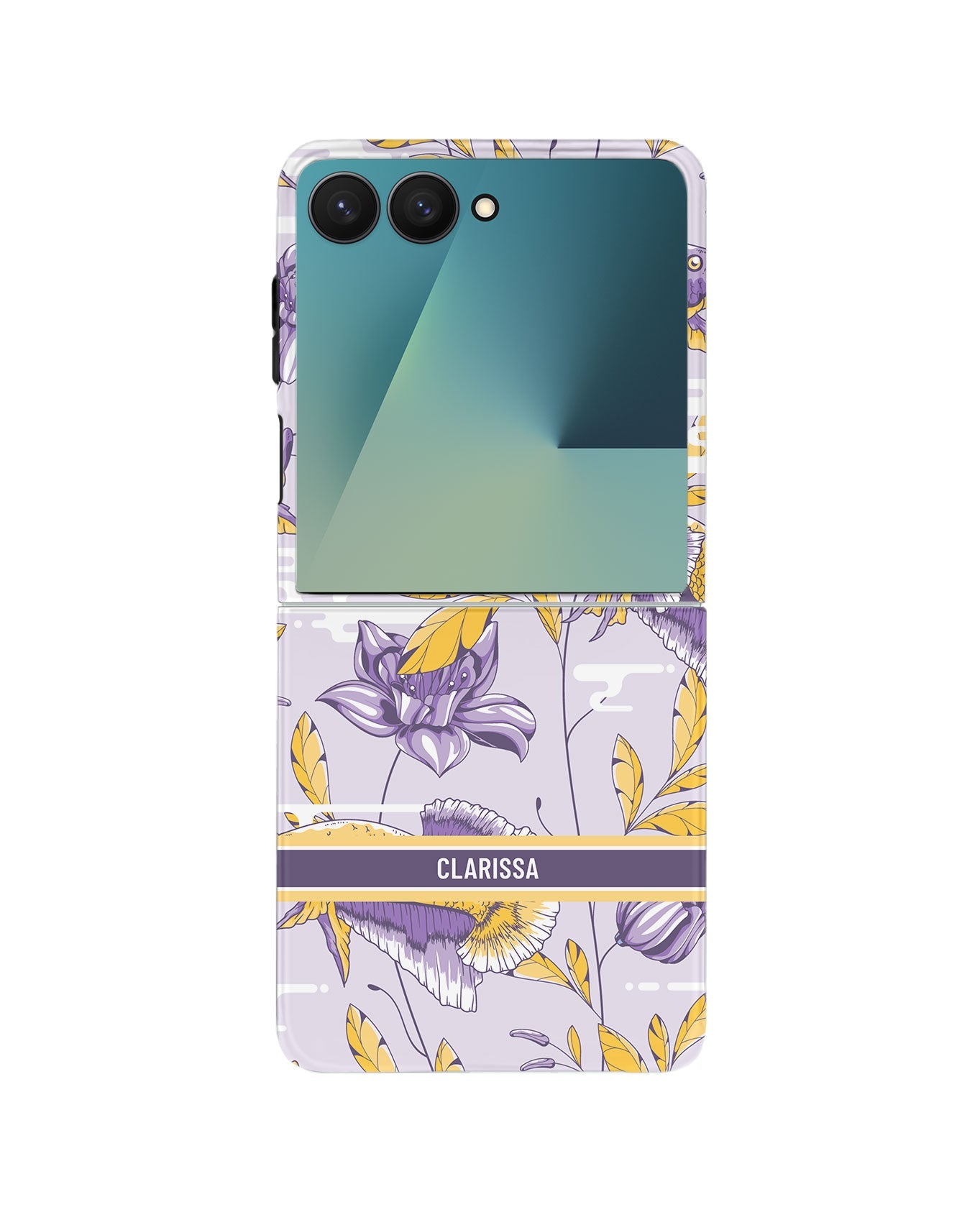 Android Flip Rearguard Defender - Fish & Floral 5.0