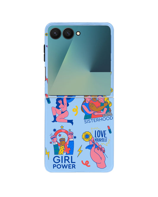Android Flip Rearguard Defender - Girl Power 2.0
