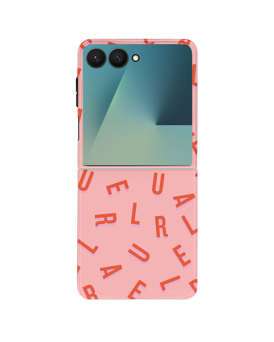 Android Flip Rearguard Defender - Monogram 1.0 Coral