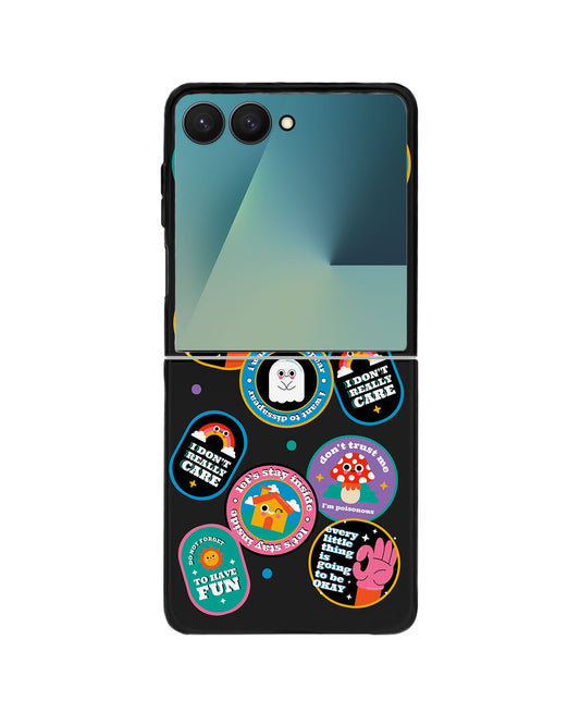 Android Flip Rearguard Defender - Monster Sticker Pack