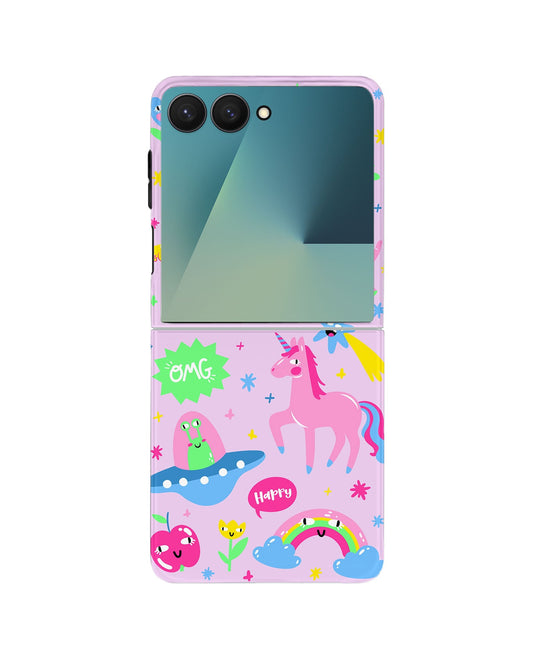Android Flip Rearguard Defender - Monster Say Good Mood