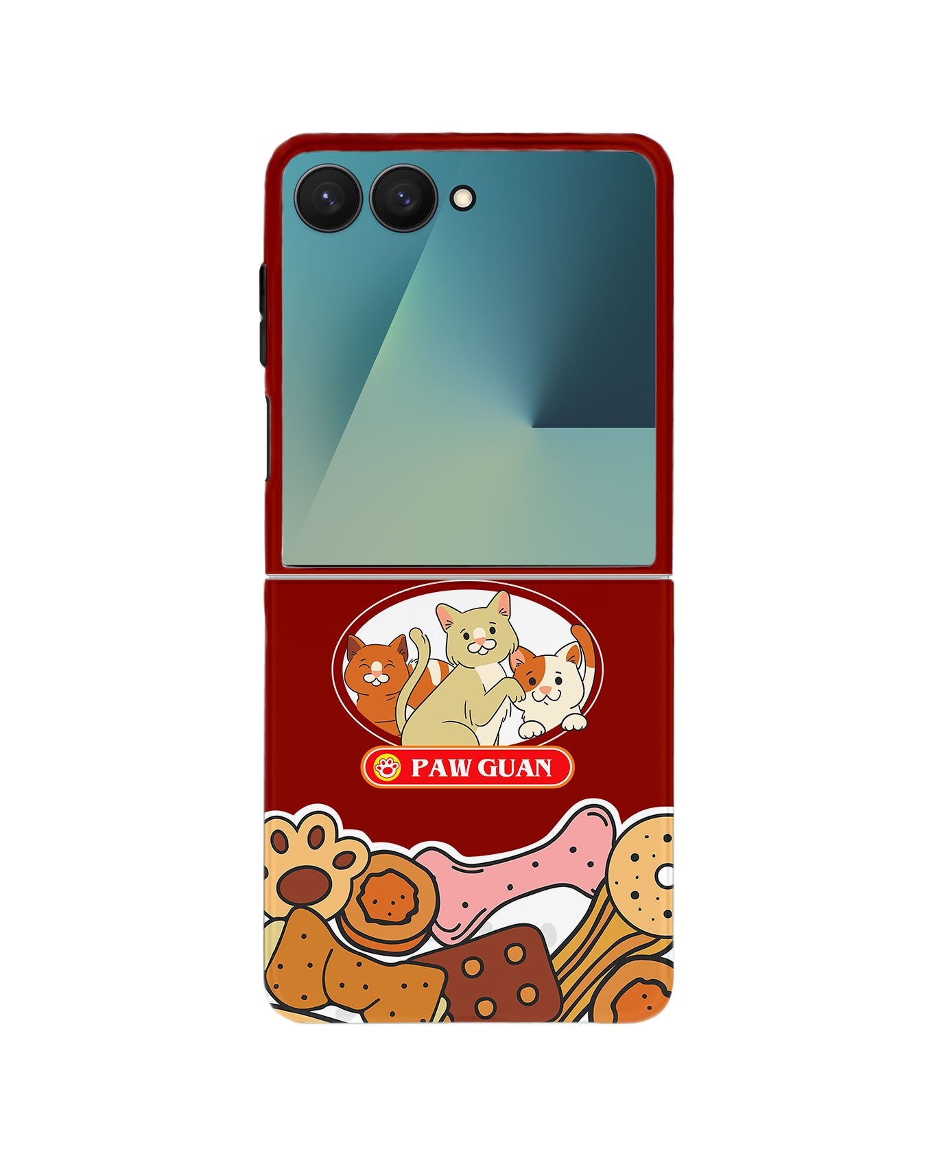Android Flip Rearguard Defender - Pawguan Cat