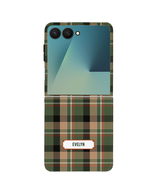 Android Flip Rearguard Defender - Peppermint Tartan