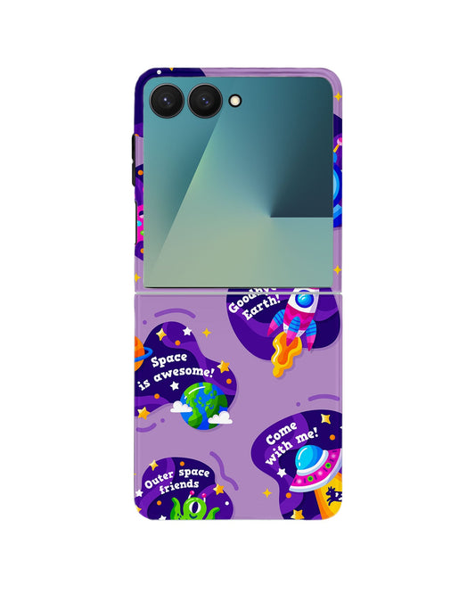 Android Flip Rearguard Defender - Space Traveller